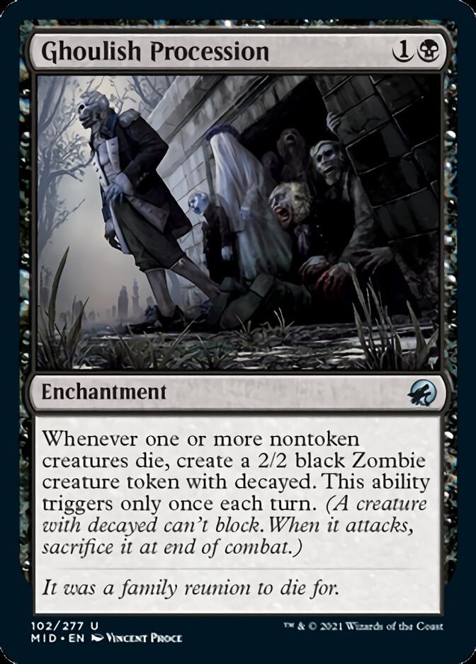 Ghoulish Procession [Innistrad: Midnight Hunt] | Play N Trade Winnipeg