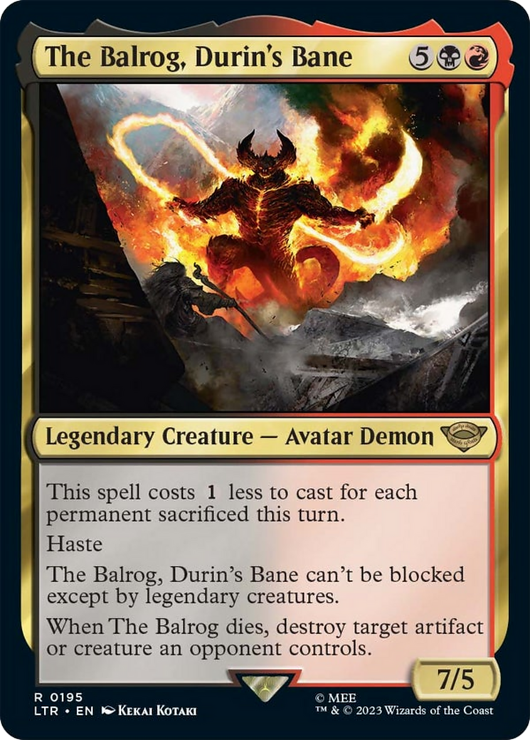 The Balrog, Durin's Bane [The Lord of the Rings: Tales of Middle-Earth] | Play N Trade Winnipeg