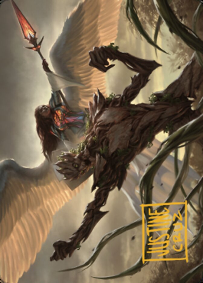 Strength of the Coalition Art Card (Gold-Stamped Signature) [Dominaria United Art Series] | Play N Trade Winnipeg