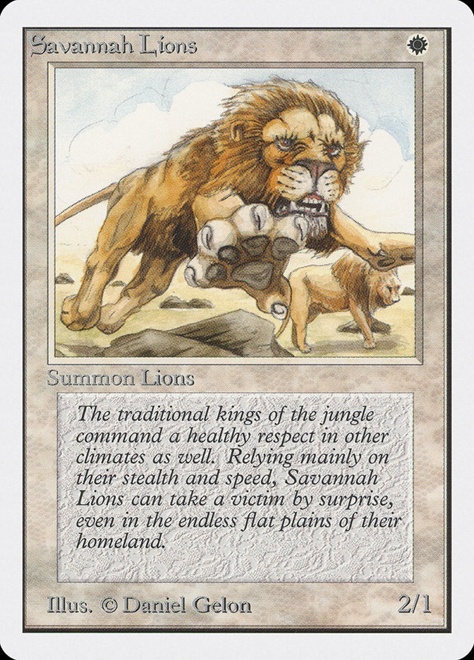 Savannah Lions [Unlimited Edition] | Play N Trade Winnipeg