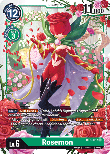 Rosemon [BT5-057] [Battle of Omni] | Play N Trade Winnipeg