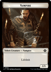 Emblem - Sorin, Lord of Innistrad // Vampire (0004) Double-Sided Token [The Lost Caverns of Ixalan Commander Tokens] | Play N Trade Winnipeg