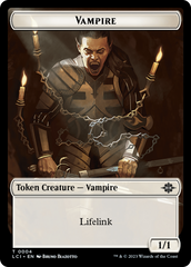 Vampire // Skeleton Pirate Double-Sided Token [The Lost Caverns of Ixalan Tokens] | Play N Trade Winnipeg