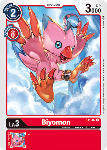 Biyomon [ST1-02] [Starter Deck: Gaia Red] | Play N Trade Winnipeg