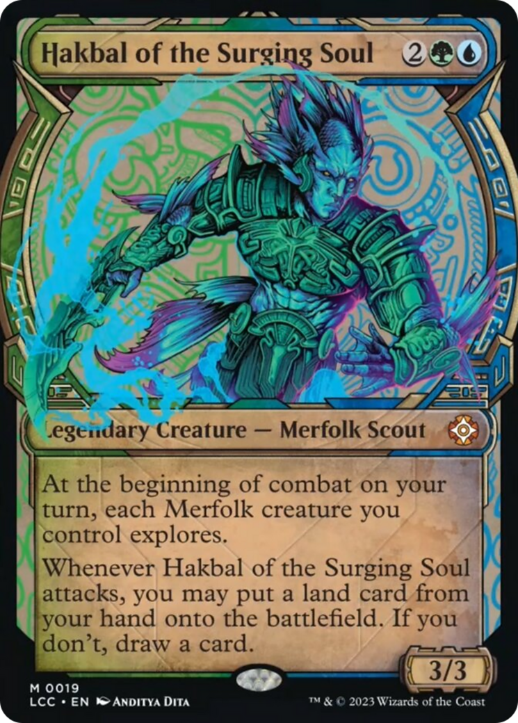 Hakbal of the Surging Soul (Showcase) [The Lost Caverns of Ixalan Commander] | Play N Trade Winnipeg