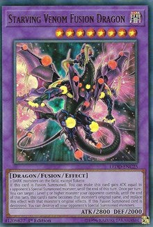 Starving Venom Fusion Dragon [LEDD-ENC25] Ultra Rare | Play N Trade Winnipeg