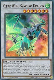 Clear Wing Synchro Dragon [LEDD-ENC29] Ultra Rare | Play N Trade Winnipeg