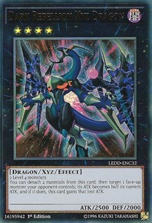 Dark Rebellion Xyz Dragon [LEDD-ENC32] Ultra Rare | Play N Trade Winnipeg