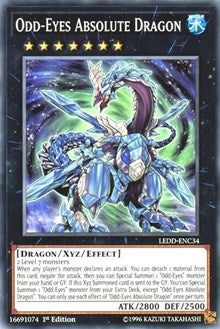 Odd-Eyes Absolute Dragon [LEDD-ENC34] Common | Play N Trade Winnipeg