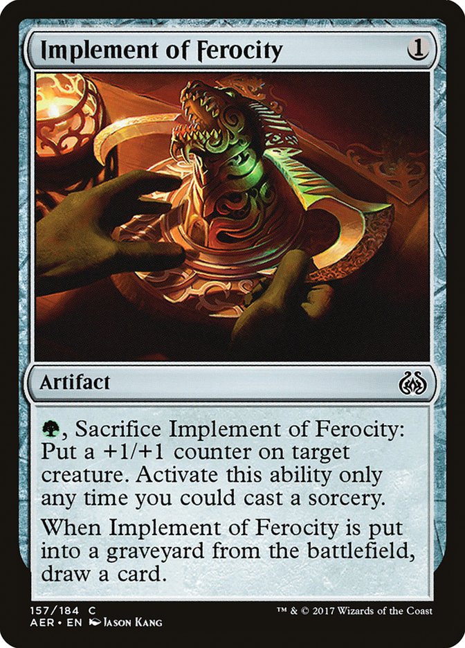 Implement of Ferocity [Aether Revolt] | Play N Trade Winnipeg