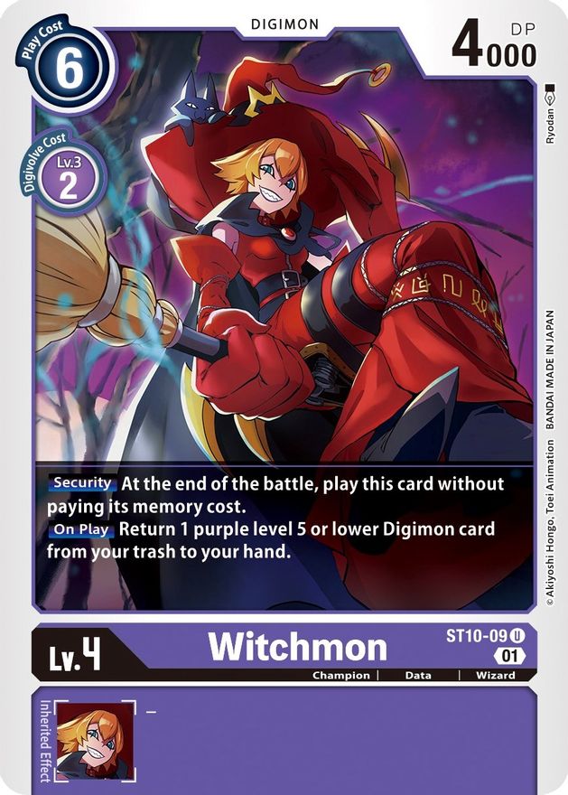 Witchmon [ST10-09] [Starter Deck: Parallel World Tactician] | Play N Trade Winnipeg