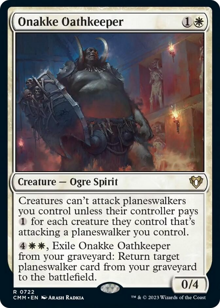 Onakke Oathkeeper [Commander Masters] | Play N Trade Winnipeg