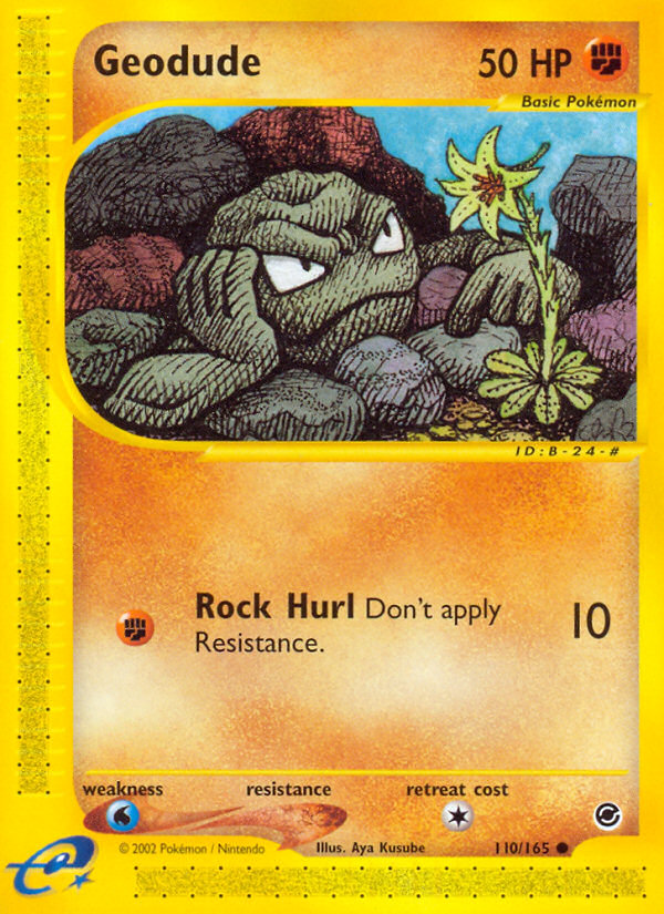 Geodude (110/165) [Expedition: Base Set] | Play N Trade Winnipeg