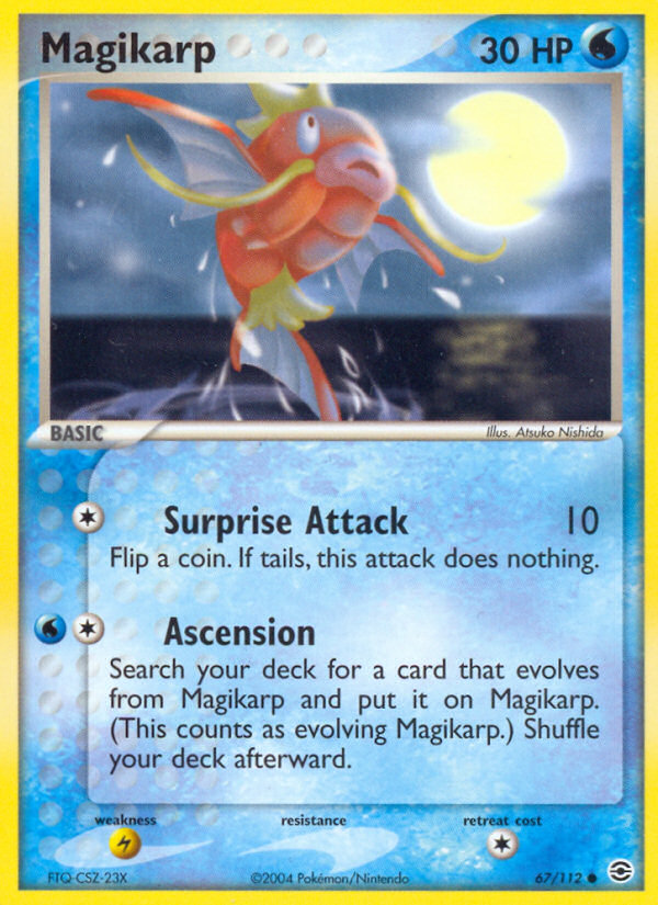 Magikarp (67/112) [EX: FireRed & LeafGreen] | Play N Trade Winnipeg