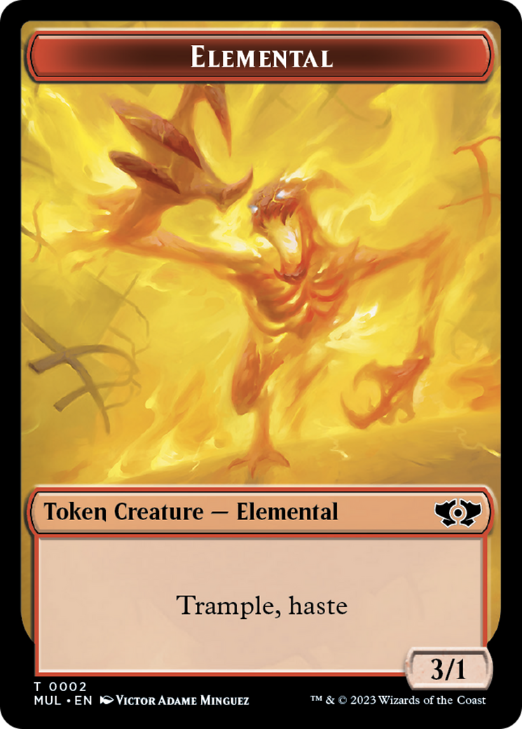 Elemental Token [Multiverse Legends Tokens] | Play N Trade Winnipeg