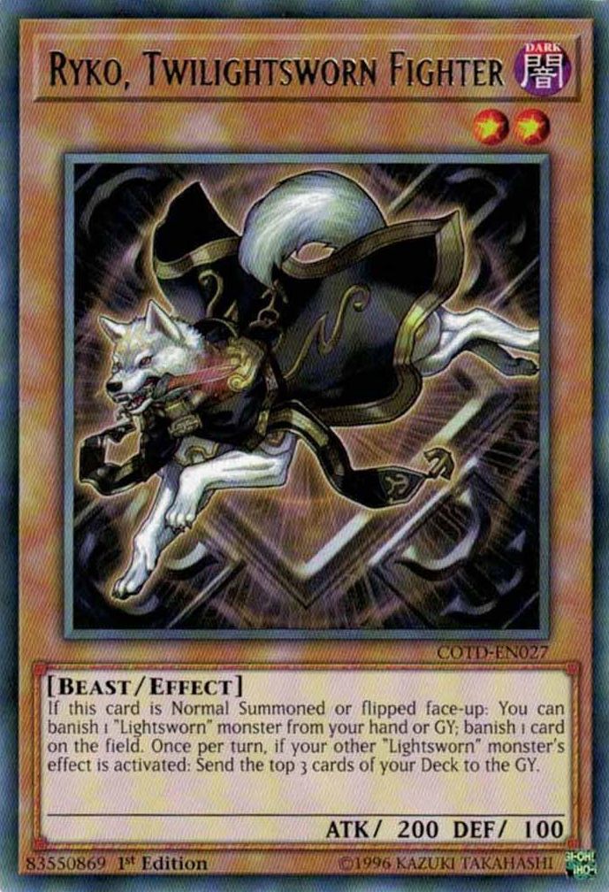 Ryko, Twilightsworn Fighter [COTD-EN027] Rare | Play N Trade Winnipeg