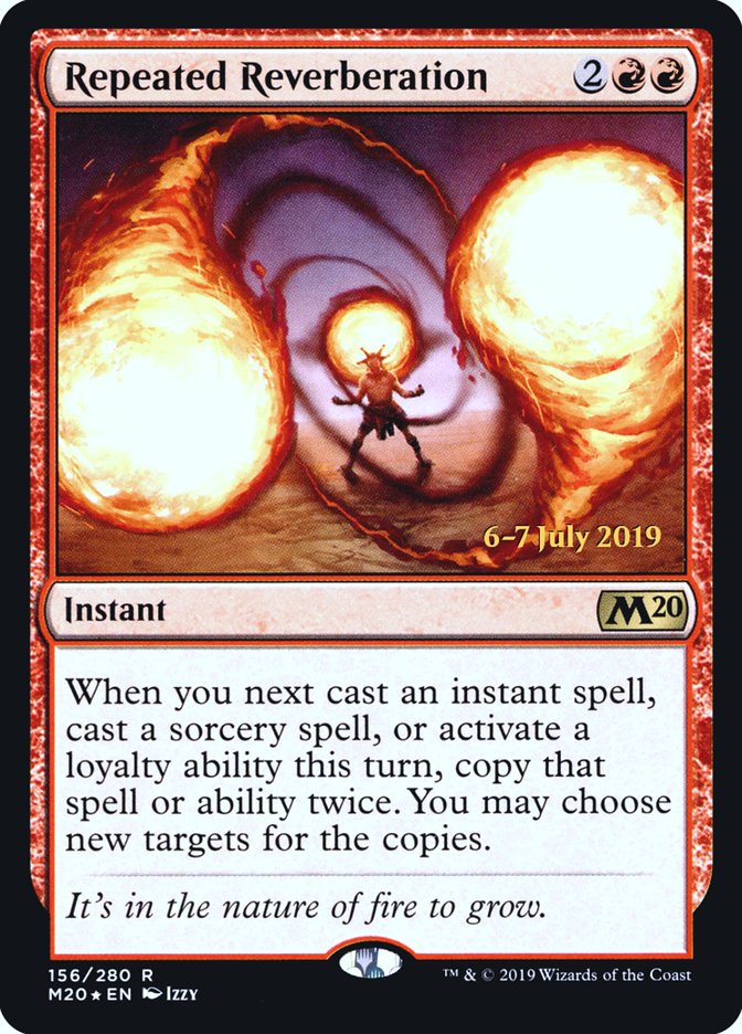 Repeated Reverberation  [Core Set 2020 Prerelease Promos] | Play N Trade Winnipeg