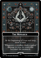 The Monarch // Treasure Double-Sided Token [The Lord of the Rings: Tales of Middle-Earth Commander Tokens] | Play N Trade Winnipeg