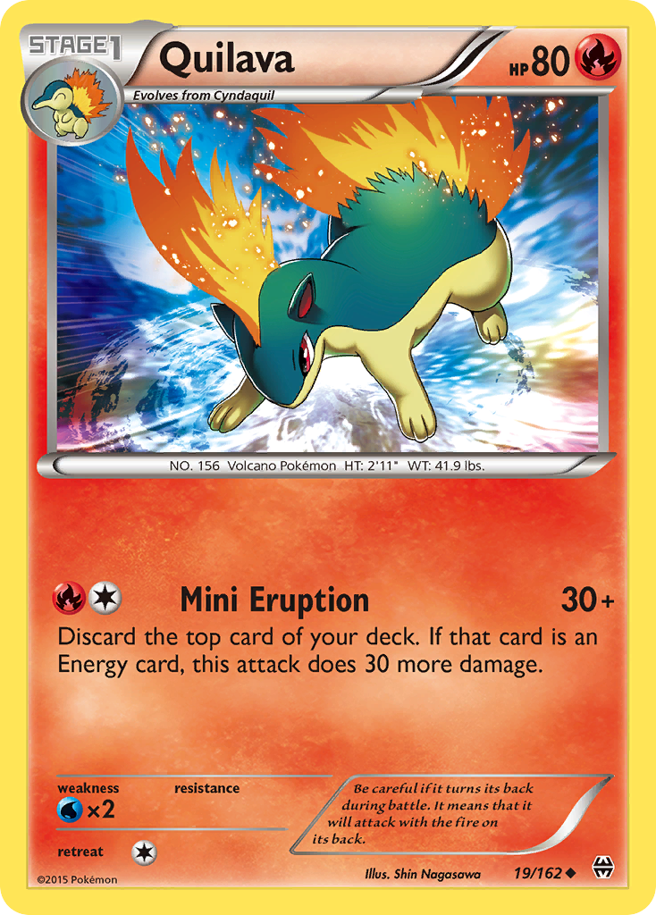 Quilava (19/162) [XY: BREAKthrough] | Play N Trade Winnipeg