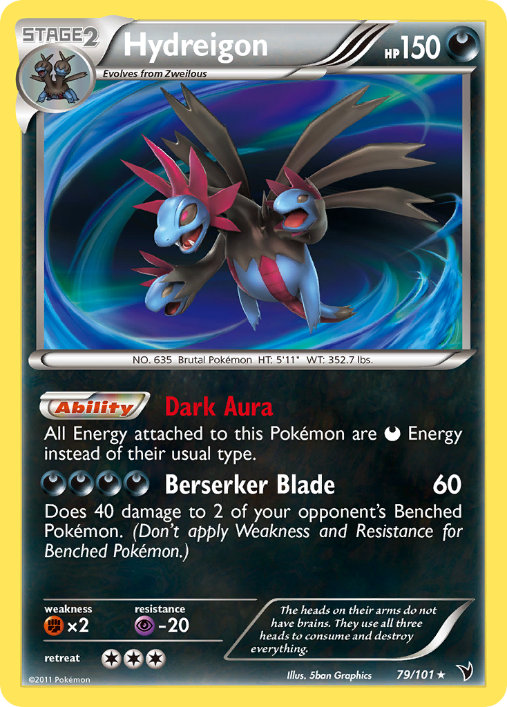 Hydreigon (79/101) [Black & White: Noble Victories] | Play N Trade Winnipeg