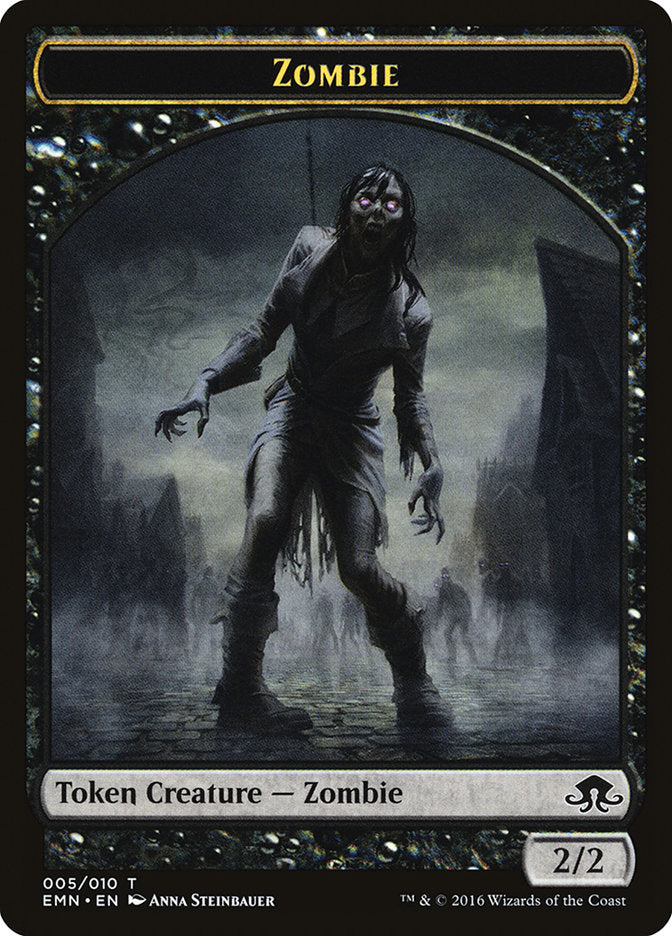 Zombie (005/010) [Eldritch Moon Tokens] | Play N Trade Winnipeg