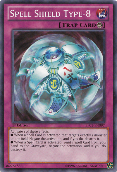 Spell Shield Type-8 [BP01-EN097] Common | Play N Trade Winnipeg