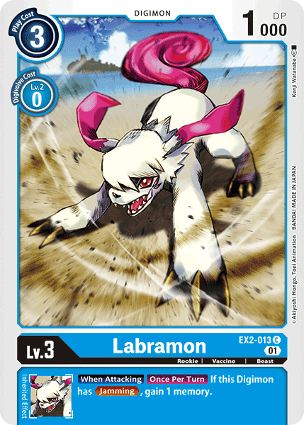 Labramon [EX2-013] [Digital Hazard] | Play N Trade Winnipeg