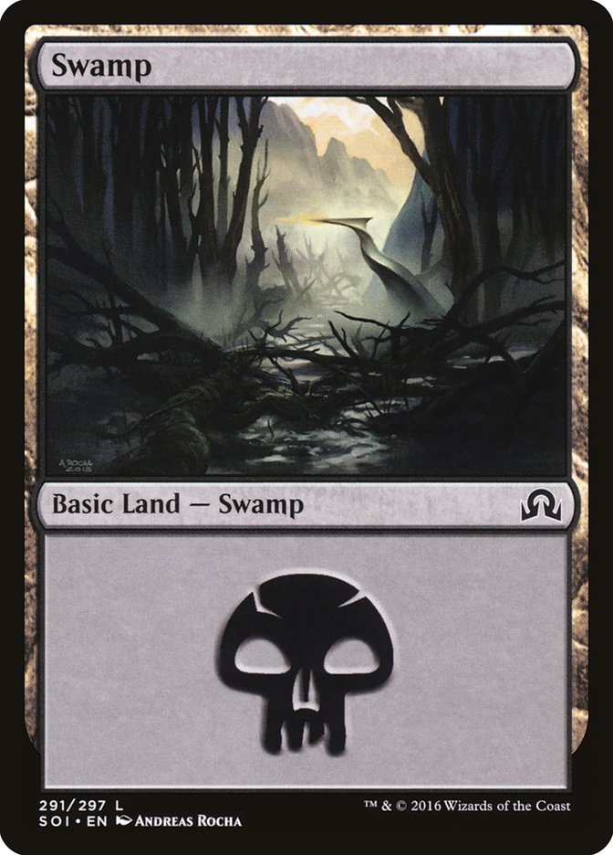 Swamp (291) [Shadows over Innistrad] | Play N Trade Winnipeg