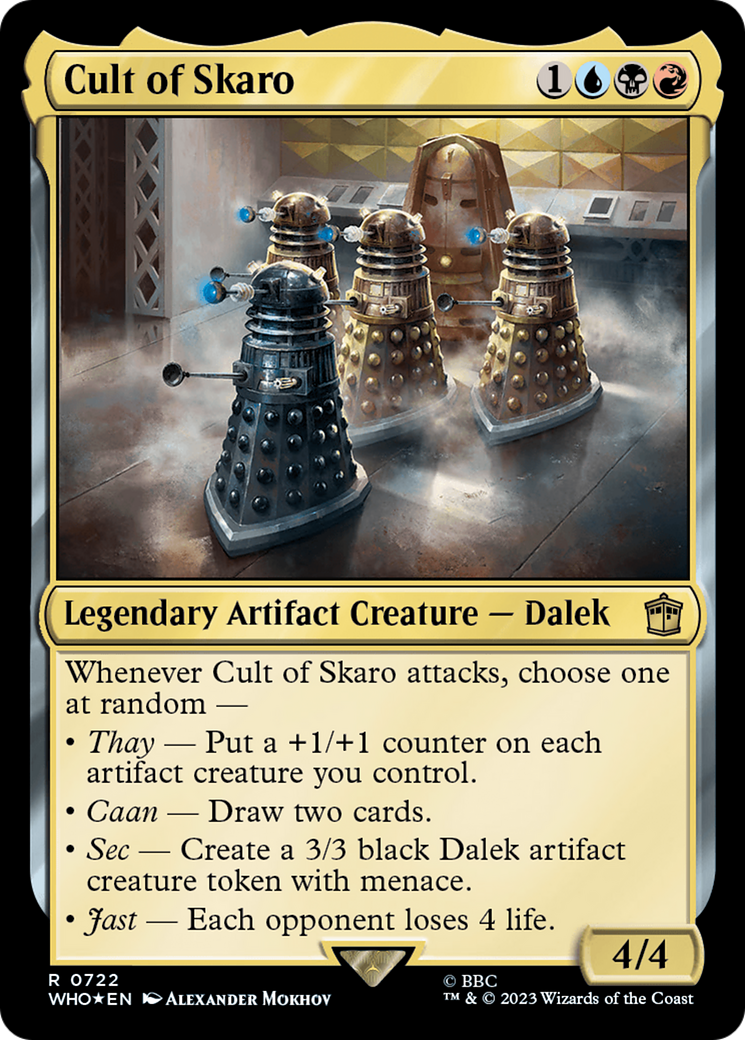 Cult of Skaro (Surge Foil) [Doctor Who] | Play N Trade Winnipeg