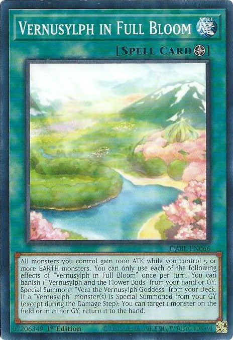 Vernusylph in Full Bloom [DABL-EN066] Common | Play N Trade Winnipeg
