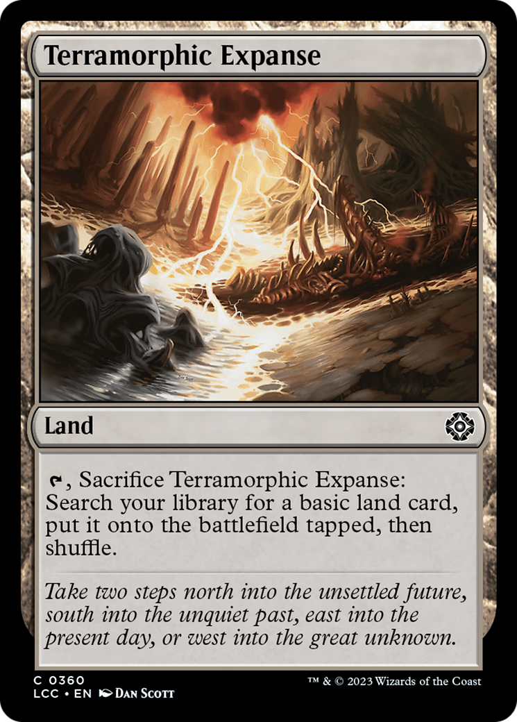 Terramorphic Expanse [The Lost Caverns of Ixalan Commander] | Play N Trade Winnipeg