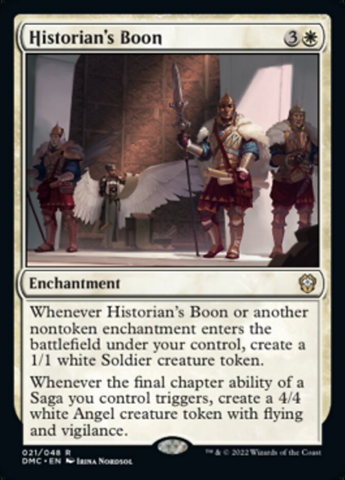 Historian's Boon [Dominaria United Commander] | Play N Trade Winnipeg