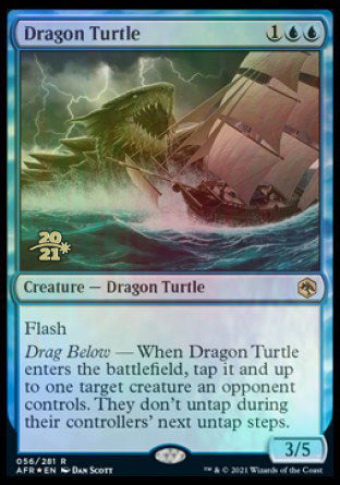 Dragon Turtle [Dungeons & Dragons: Adventures in the Forgotten Realms Prerelease Promos] | Play N Trade Winnipeg