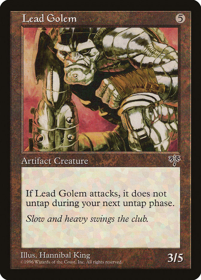 Lead Golem [Mirage] | Play N Trade Winnipeg