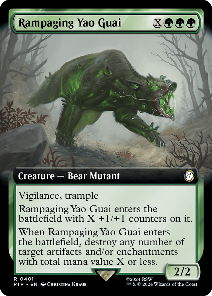 Rampaging Yao Guai (Extended Art) [Fallout] | Play N Trade Winnipeg