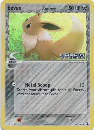 Eevee (68/113) (Delta Species) (Stamped) [EX: Delta Species] | Play N Trade Winnipeg