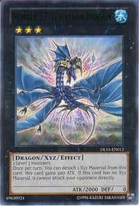 Number 17: Leviathan Dragon (Green) [DL15-EN012] Rare | Play N Trade Winnipeg