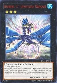 Number 17: Leviathan Dragon (Red) [DL15-EN012] Rare | Play N Trade Winnipeg