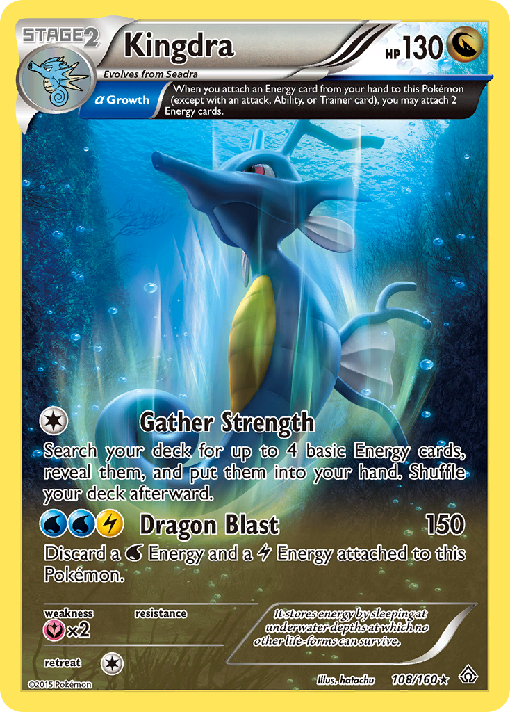 Kingdra (108/160) [XY: Primal Clash] | Play N Trade Winnipeg