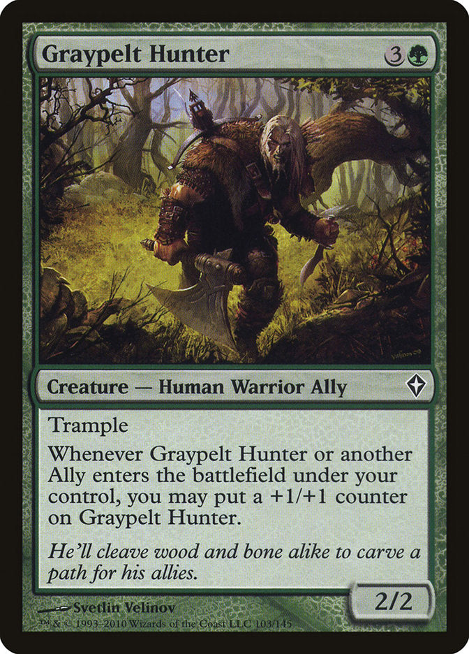 Graypelt Hunter [Worldwake] | Play N Trade Winnipeg