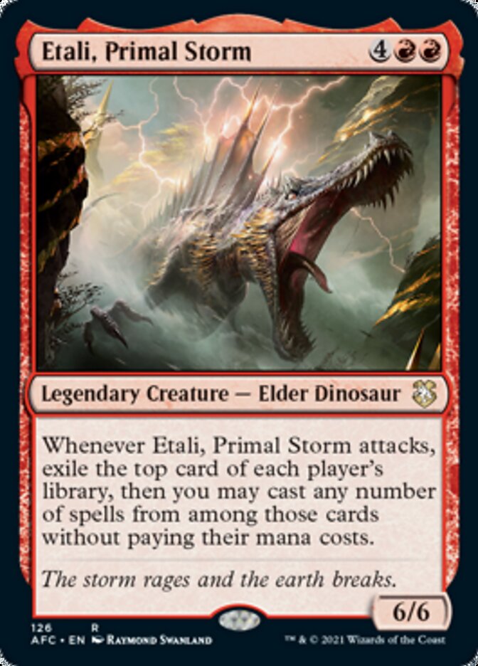 Etali, Primal Storm [Dungeons & Dragons: Adventures in the Forgotten Realms Commander] | Play N Trade Winnipeg