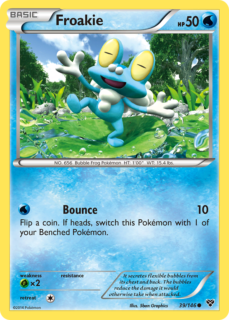 Froakie (39/146) [XY: Base Set] | Play N Trade Winnipeg