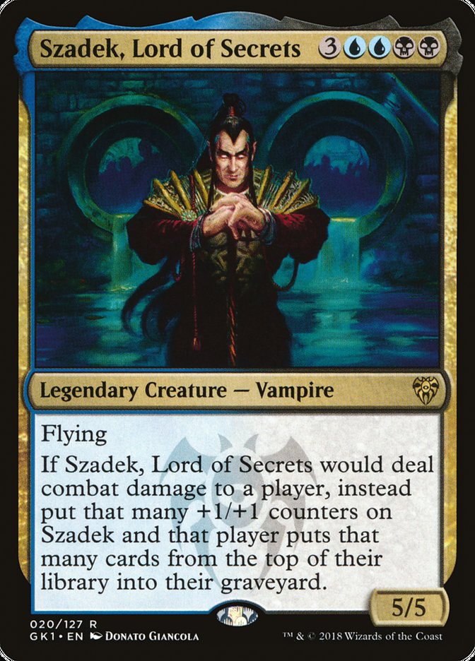 Szadek, Lord of Secrets [Guilds of Ravnica Guild Kit] | Play N Trade Winnipeg