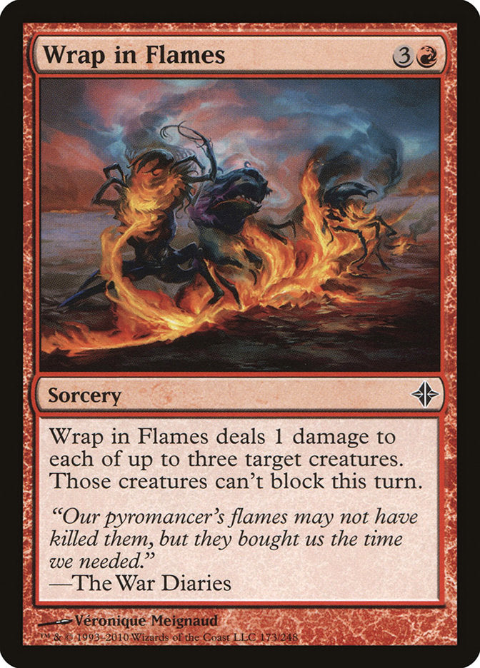 Wrap in Flames [Rise of the Eldrazi] | Play N Trade Winnipeg