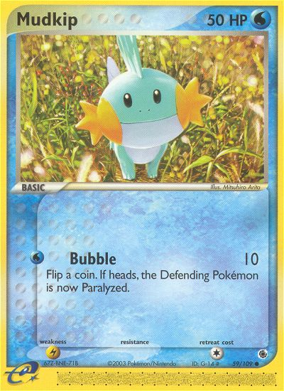 Mudkip (59/109) [EX: Ruby & Sapphire] | Play N Trade Winnipeg