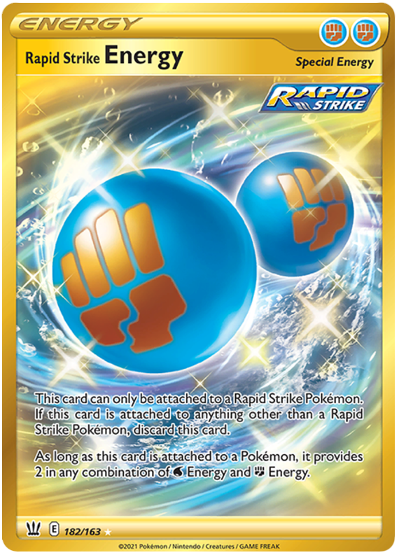 Rapid Strike Energy (182/163) [Sword & Shield: Battle Styles] | Play N Trade Winnipeg