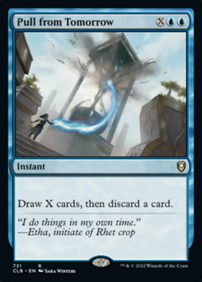 Pull from Tomorrow [Commander Legends: Battle for Baldur's Gate] | Play N Trade Winnipeg