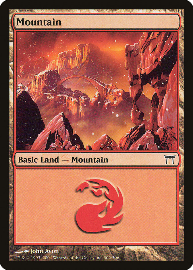 Mountain (302) [Champions of Kamigawa] | Play N Trade Winnipeg