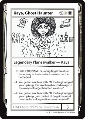 Kaya, Ghost Haunter (2021 Edition) [Mystery Booster Playtest Cards] | Play N Trade Winnipeg