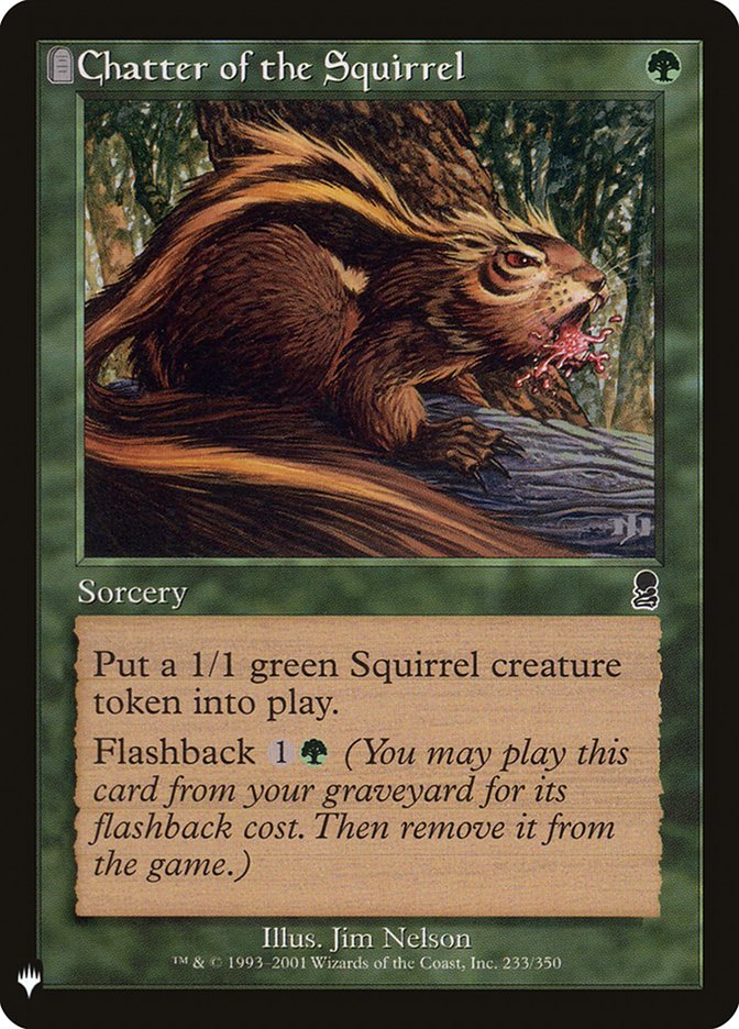 Chatter of the Squirrel [Mystery Booster] | Play N Trade Winnipeg